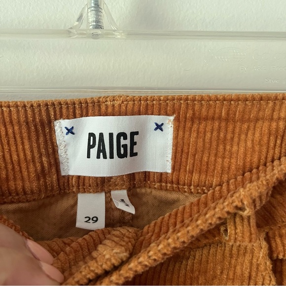 PAIGE Corduroy Pants 29 - Picture 2 of 7